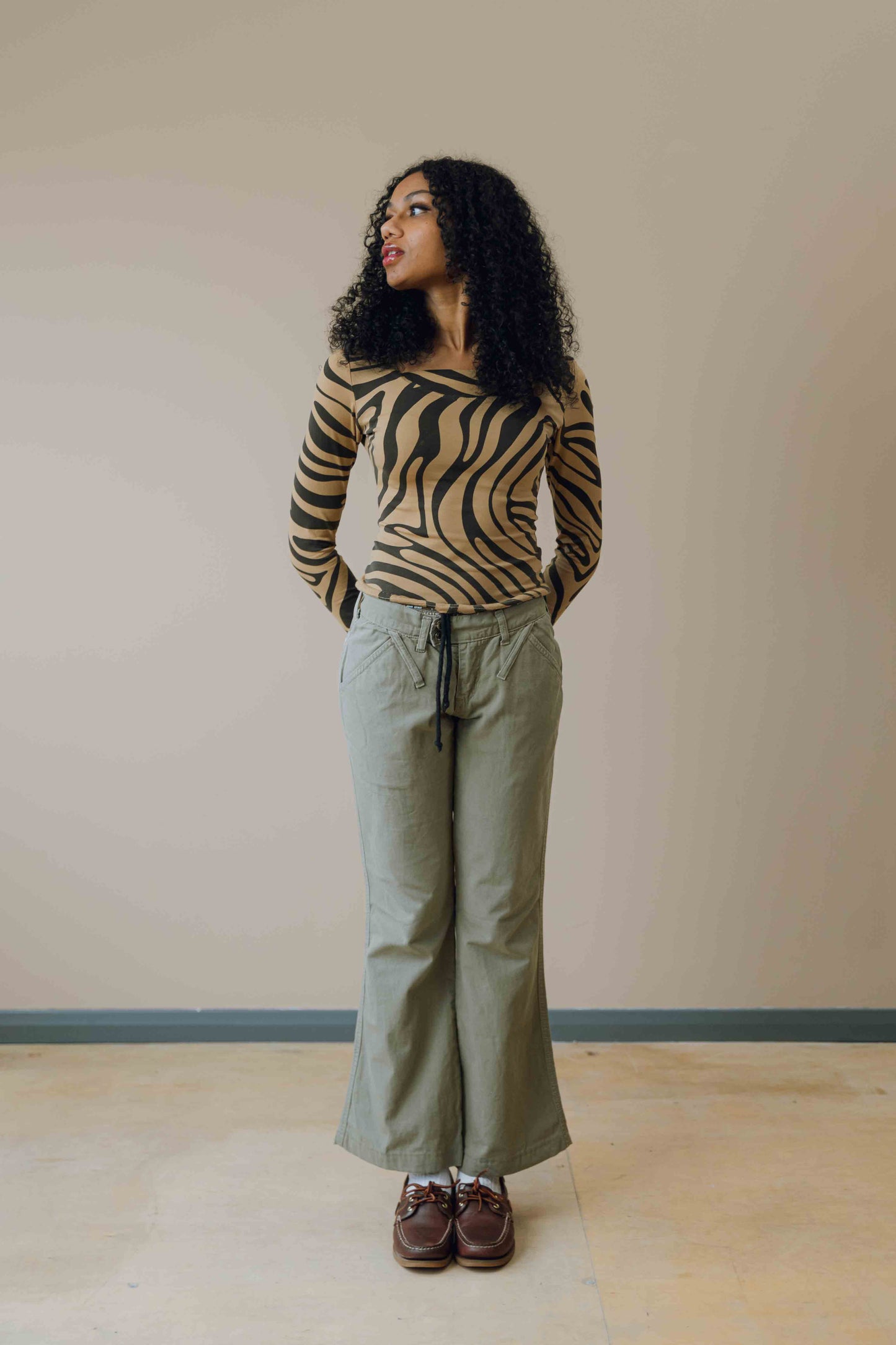 Bootcut mid rise jeans