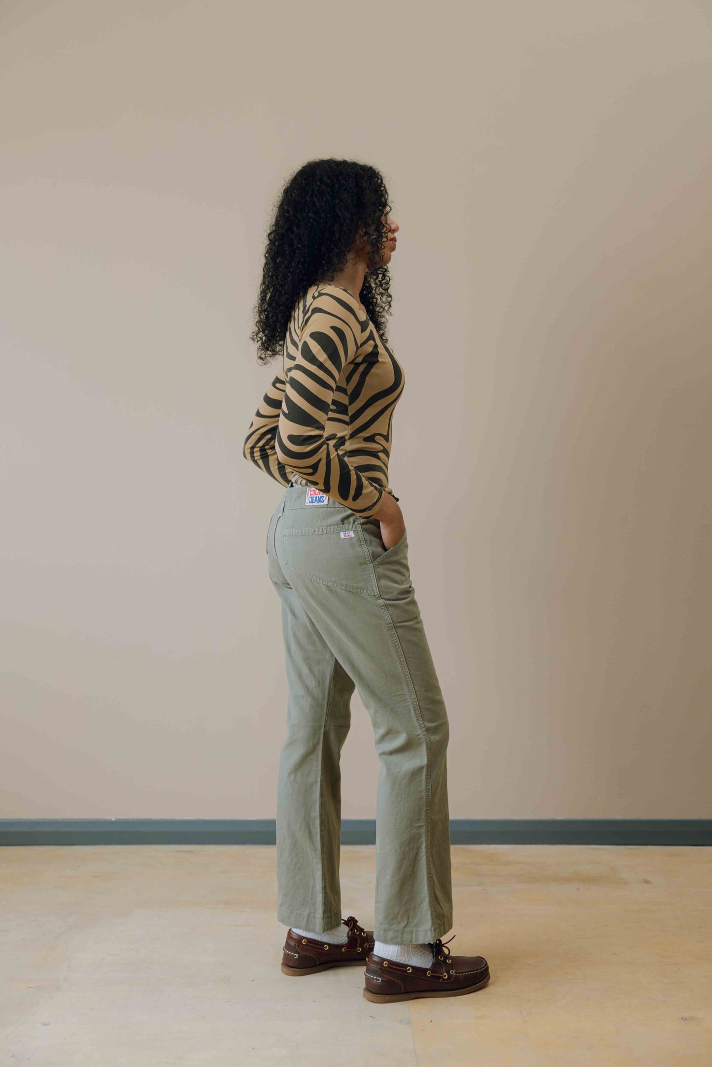 Bootcut mid rise jeans