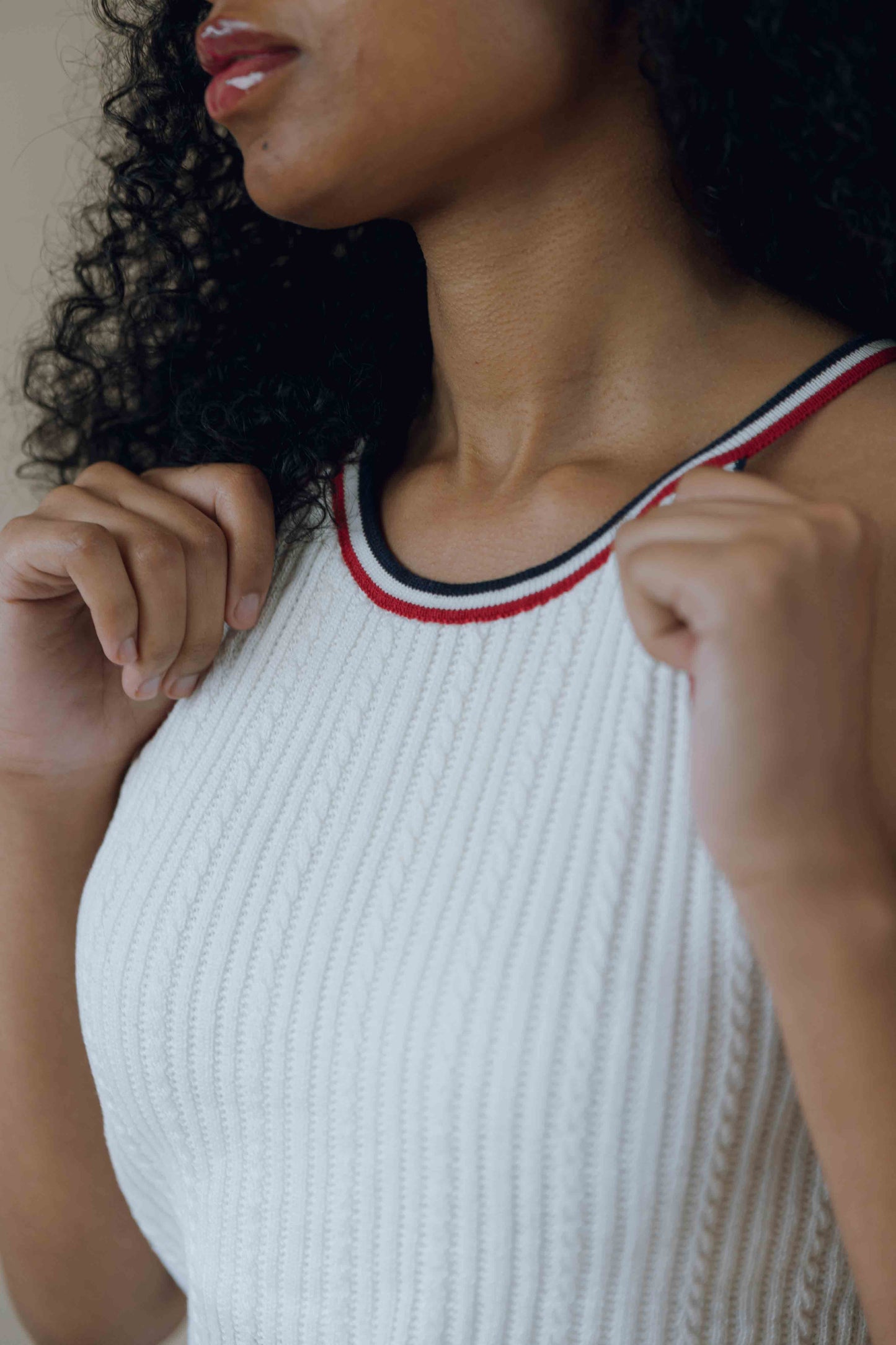 Ralph Lauren knitted tennis vest