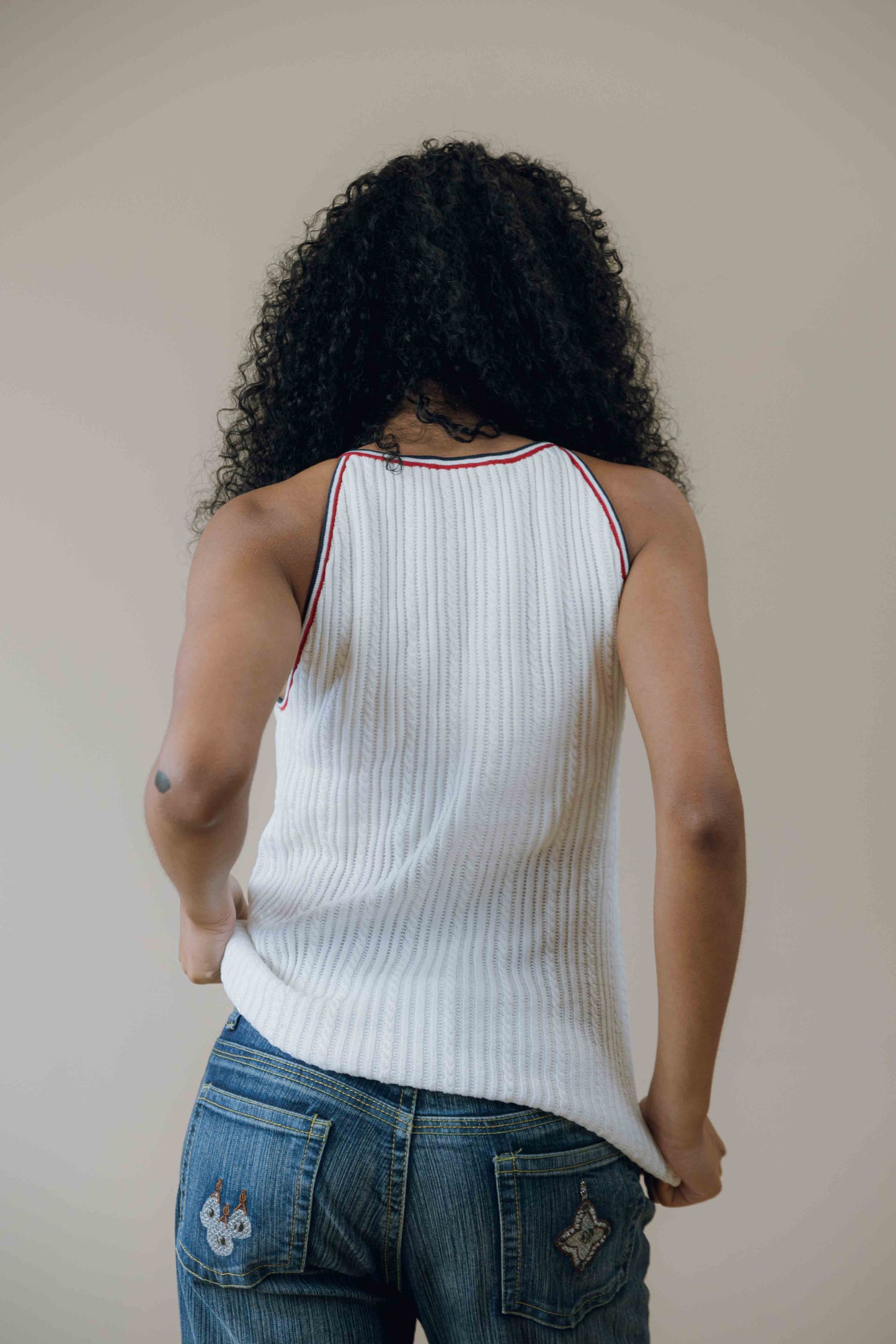 Ralph Lauren knitted tennis vest