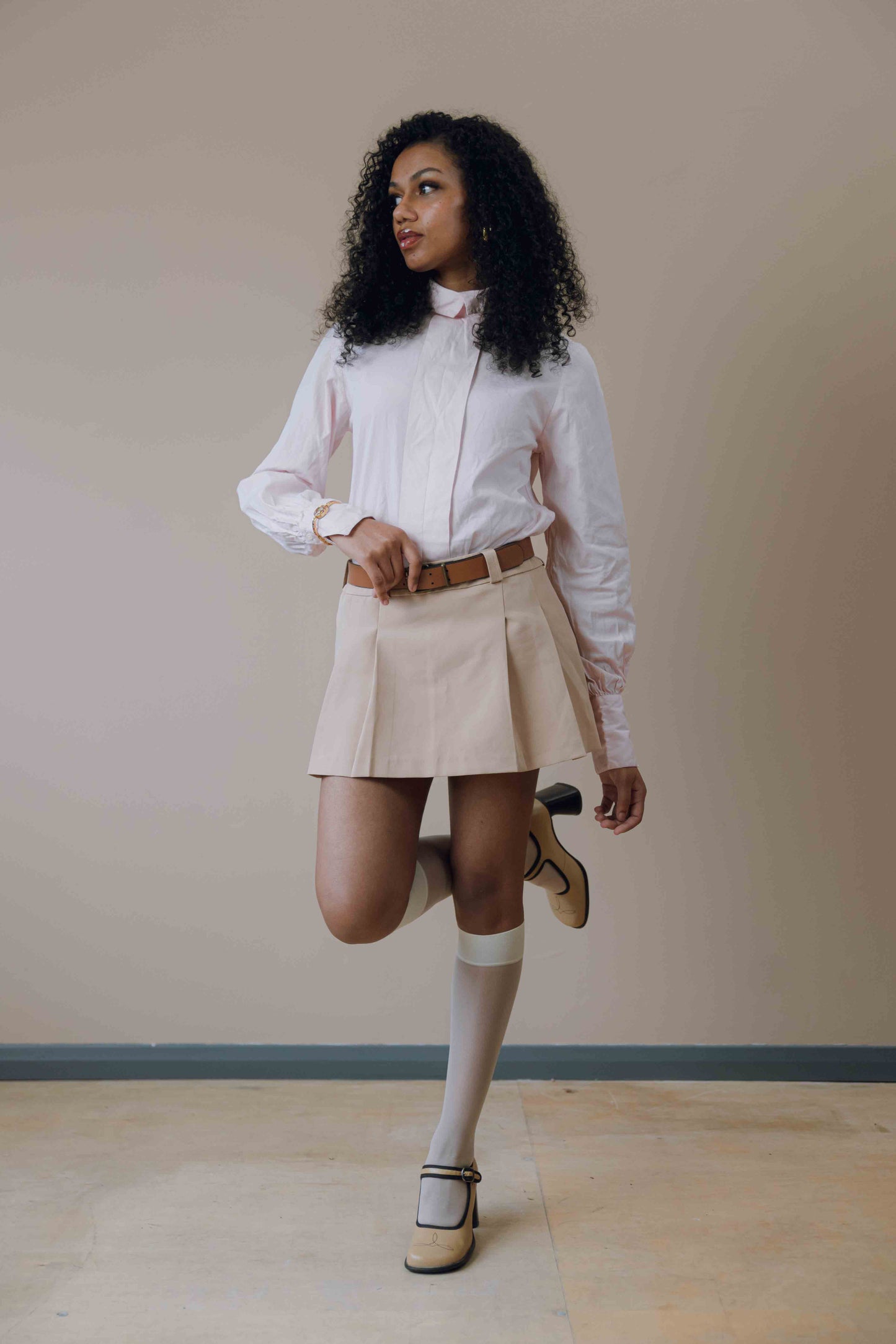 Button-up long sleeve shirt